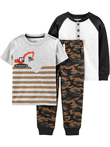Simple Joys by Carter's Toddlers and Baby Boys' 3-Piece Playwear Set, Size 4 Years