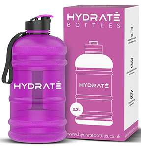 Hydrate 1.3l Stainless Steel Water Bottle With Nylon Carrying