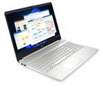 HP 15.6" Full HD Laptop PC, Intel i3-1115G4, 8GB RAM, 256GB SSD, Windows 11 - Silver £339 at Amazon