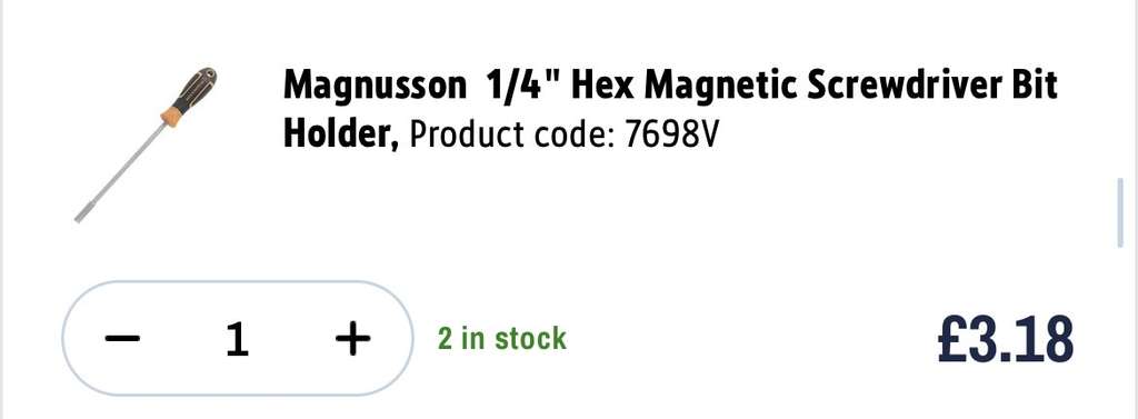 Niveau magnétique Magnusson 60 cm