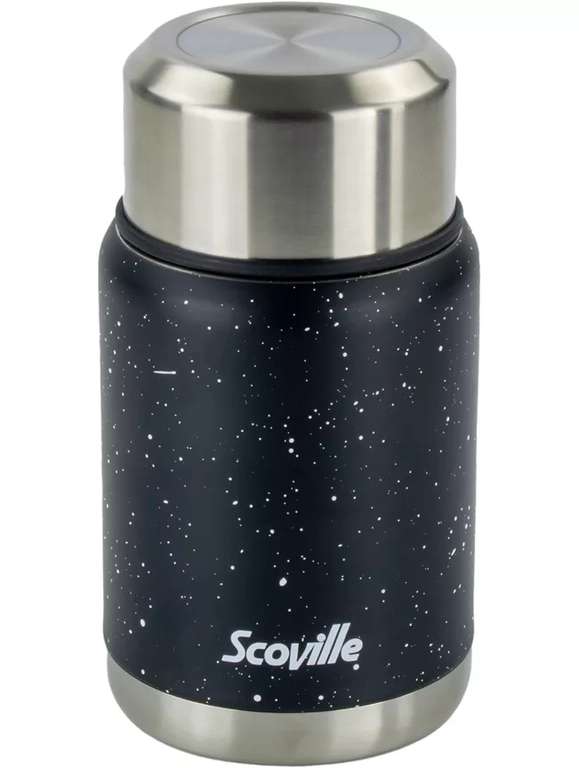 Scoville Neverleak Insulated Flood Flask with Foldable Spoon 500ml