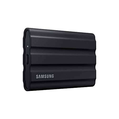 4TB - Samsung T7 Shield USB-C 3.2 Gen2 Portable SSD - 1050MB/s, 3D TLC, IP65, Shock Resistant -£231.99 with Applied Voucher @ Amazon Germany