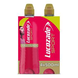 Lucozade Sports Apple and Raspberry 4 pack 99p @ Farmfoods belle vale
