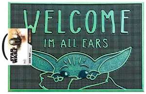 Star Wars Z104890 Door Mat "Welcome I'm All Ears" / Baby Yoda / Mandalorian - £5.10 @ Amazon