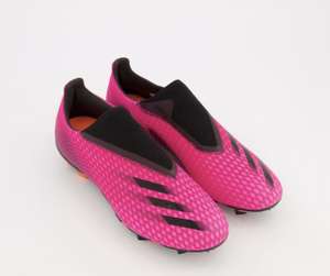 Adidas X Ghosted .3 Laceless FG Boots Pink/Black £29.99 + £1.99 click and collect @ TK Maxx