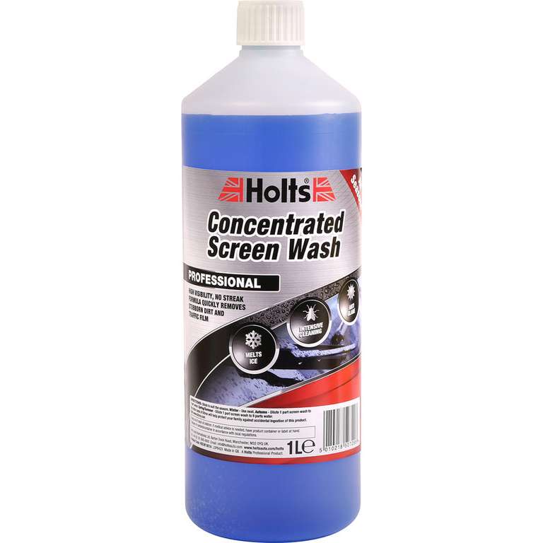 Holts Screenwash Concentrate 1L - £1.99 (Free Collection) @ Toolstation
