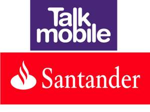 100% Cashback on your second payment when you join Talkmobile - up to £35 (Selected Accounts) @ Santander