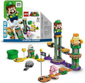 LEGO Super Mario 71387 Adventures with Luigi Starter Course - £30.79 with code, sold by official_lego_reseller @ eBay