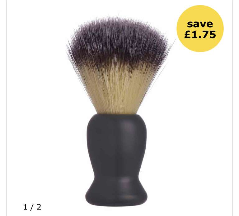 Wilko Shaving Brush - Free Click & Collect
