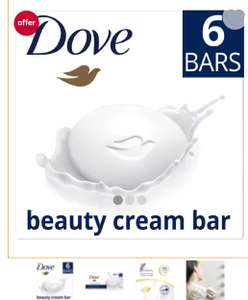 Dove Original Beauty Bar 6 x 90 g only £1 + £1.50 Click & Collect / Free Over £15+ Spend @ Boots