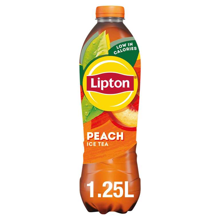 Lipton Ice Tea Peach Flavoured Still Soft Drink 1.25L (Tottenham Court Road)