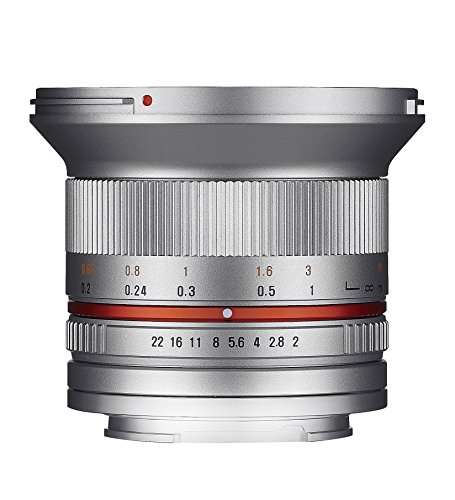 Samyang 1220510102 12 mm F2.0 Manual Focus Lens for Fuji X - Silver - £198.54 @ Amazon