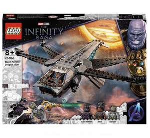 LEGO Marvel Black Panther Dragon Flyer 76186 £11 free click and collect at George (Asda)