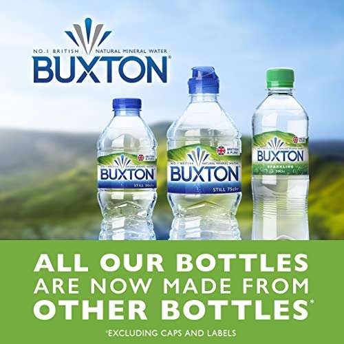 Buxton Still Natural Mineral Water 24x500ml £4.50 @ Amazon