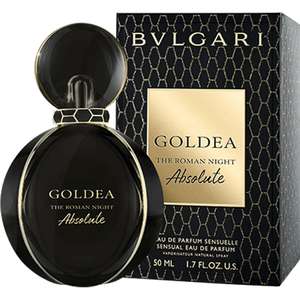 Bvlgari Goldea The Roman Night Absolute Eau de Parfum 50ml Spray - £35.25 delivered with code @ Sense 42