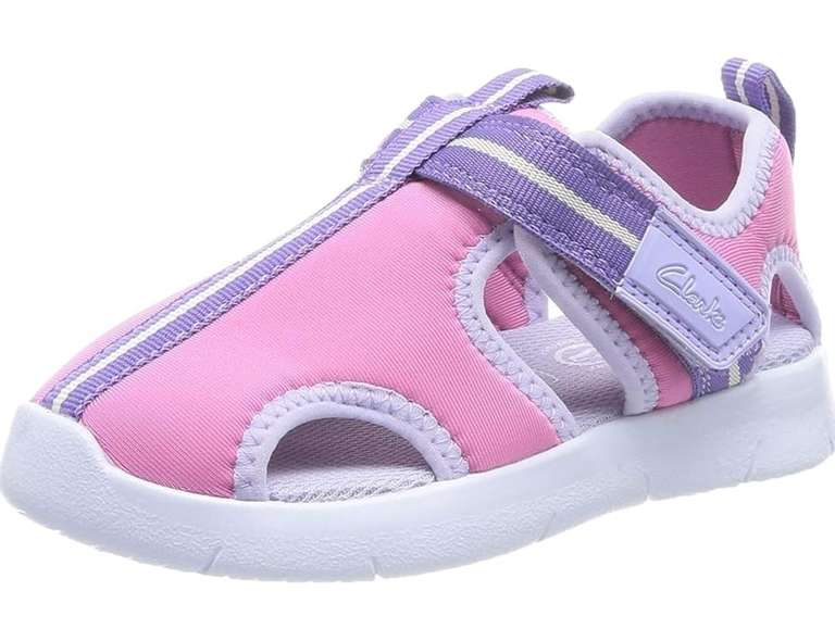 Clarks Girl's Ath Water K. Sneaker size 8.5 UK child