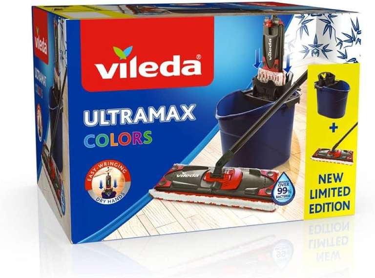 Vileda Ultramax Colours Mop & Bucket - Lincoln
