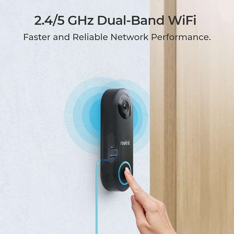 Reolink Video Doorbell Camera - Wired 2K / WiFi with Chime - Using Voucher - Sold by ReolinkEU