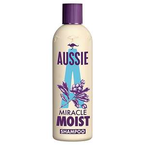 Aussie Miracle Moist Shampoo 300ml (+ Other varieties) £2.75 @ Wilko - free click & collect