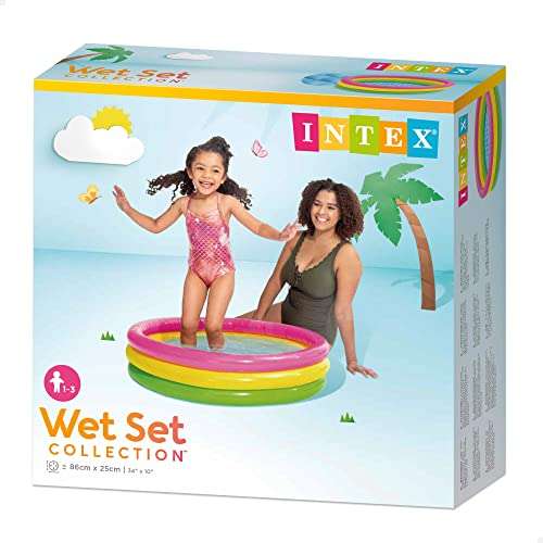 Intex 58924NP - Baby Pool 3-Ring Sunset Glow - £2.84 @ Amazon