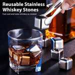 Whiskey Stones with Silicone Ice Cube Tray sold by Ulinek w/code