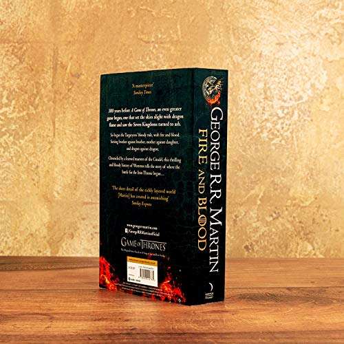 Fire and Blood (George RR Martin) Paperback - £4.50 @ Amazon