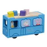 PEPPA Pig Wooden School Bus Shape Sorter £7.50 @ Amazon