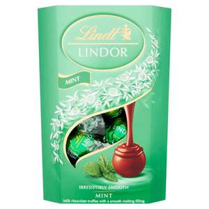 Lindt Lindor Milk Mint Chocolate Truffles Box 200g - £2 Instore @ TK Maxx (Harrow St George’s Shopping Centre)