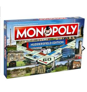 Huddersfield Monopoly £7.50 instore @ Waterstones, Kingsgate Huddersfield