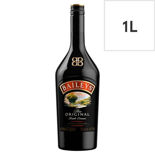 Baileys Original Irish Cream Liqueur 1L - £10 (Clubcard Prices) @ Tesco
