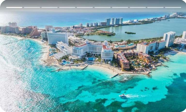 Return Flights to Cancun, Mexico from Manchester 9th to 23rd Jan Excl hold luggage