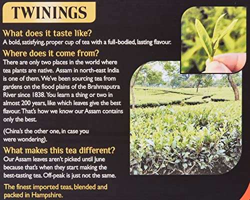 Twinings Assam Tea 320 Bags £14 / £12.60 via sub and save +15% voucher on first order @ Amazon