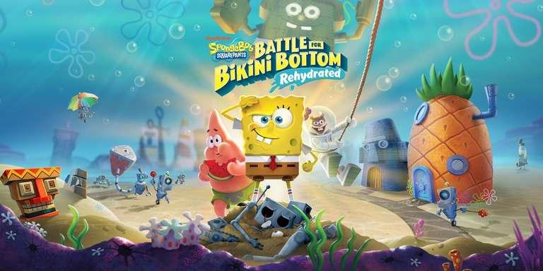 SpongeBob SquarePants: Battle for Bikini Bottom - Rehydrated (Nintendo Switch) £12.99 @ Amazon