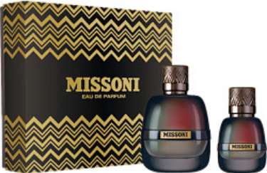 Missoni Pour Homme Eau de Parfum Spray 100ml Gift Set (EDP 100ml + 30ml) - £26.06 with code + £2.49 delivery @ Escentual