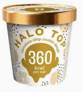 Halo Top Chocolate Chip Cookie Dough Ice Cream 473g - £1.50 @ Heron Foods