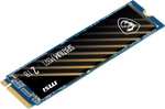 MSI SPATIUM M371 NVMe M.2 2TB Internal SSD PCIe Gen3 NVMe 3D NAND - £111.24 from Amazon US @ Amazon UK