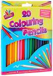 Artbox 20 full size colouring pencils set in 20 assorted colours - £1.92 @ Amazon