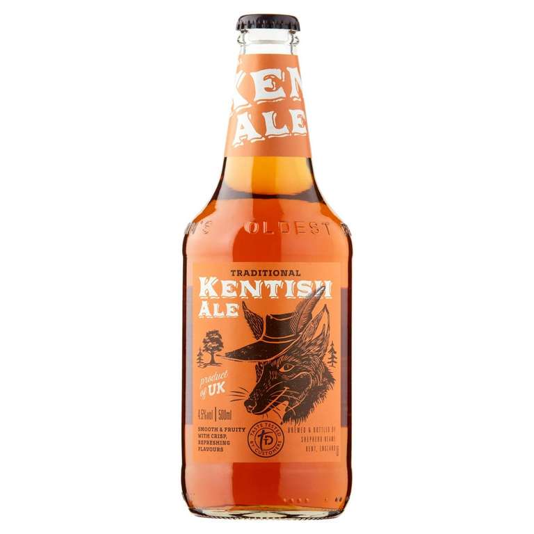 Taste The Difference Kentish ale 500ml for 85p in store at Sainsbury's Wandsworth Southside