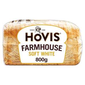 Hovis Soft White Farmhouse Bread 800g 99p @ Morrisons