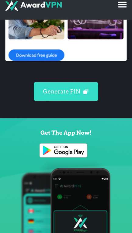 Award VPN / 6 Free hours at a time