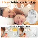 White Noise Machine for Baby Adults Kids Sleeping, Sleep White Sound Machine with Night Light
