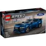 LEGO Speed Champions Ford Mustang Dark Horse Sports Car Toy Set with removable hood + minifig 76920 - w/Code