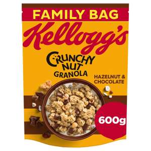 Kellogg's Crunchy Nut Granola Chocolate & Hazelnut 600g 2 for £4 @ Ocado