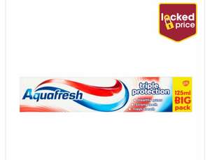Aquafresh Triple Protection Toothpaste 125ml - 95p (Free click and collect) @ Wilko