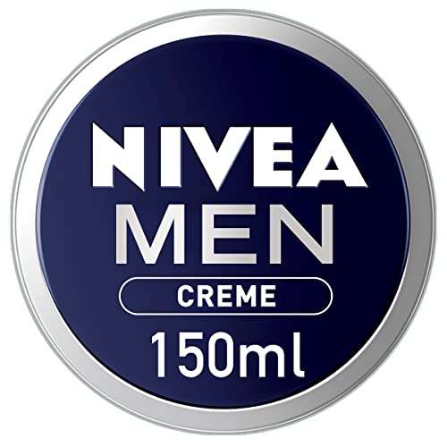 NIVEA Men Creme (Pack of 5, 150ml) £13 With Voucher Usually dispatched within 1 to 4 weeks @ Amazon