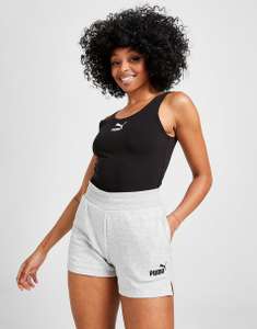 Womens Grey Puma Core Shorts - £4 using code + free click and collect @ JD Sports
