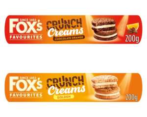 Fox's Chocolate Orange Crunch/Golden Crunch Creams 200g - 50p @ Morrisons