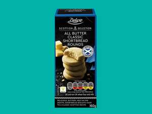 Deluxe Shortbread Normal / Chocolate Chip 150g / 160g 54p Instore @ Lidl