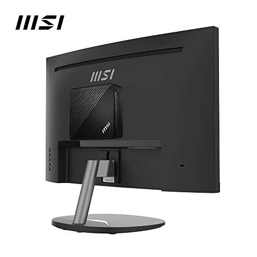 MSI PRO MP241CA 23.6" Curved Monitor, 1500R, FHD (1920 x 1080), 75Hz, VA, 4ms, FreeSync, HDMI, DisplayPort, Speakers,VESA