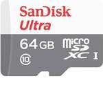 SanDisk 64GB Ultra Lite Micro SD Card (SDXC) UHS-I U1 A1- 100MB/s - £6.98 @ MyMemory
